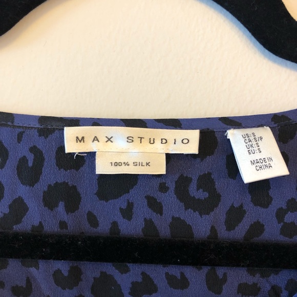 Max Studio Silk Blouse - Picture 3 of 3